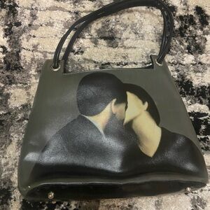 Artistic Black and Gray Women's Bag